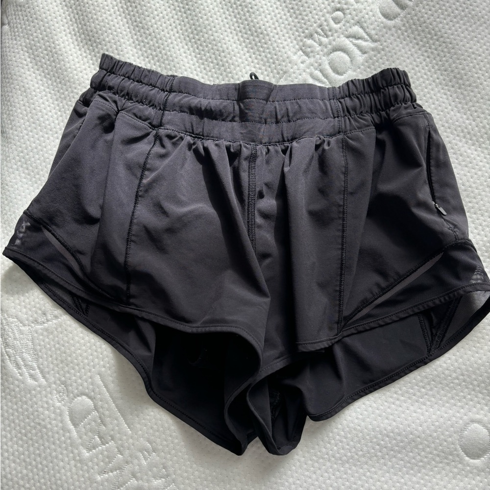 Black lululemon shorts